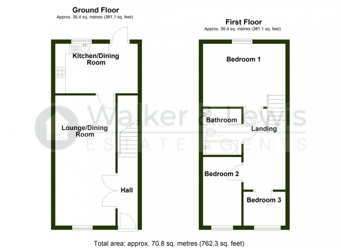 Floorplan for Trevethick Street, Merthyr Tydfil, CF47 0HX