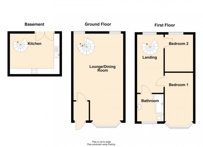 Floorplan for Maesycelyn, Pontycapel Road, Cefn Coed, Merthyr Tydfil, CF48 2RA