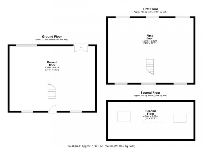 Floorplan for New Build Property, Rear Of Gilfach Cynon, Merthyr Tydfil