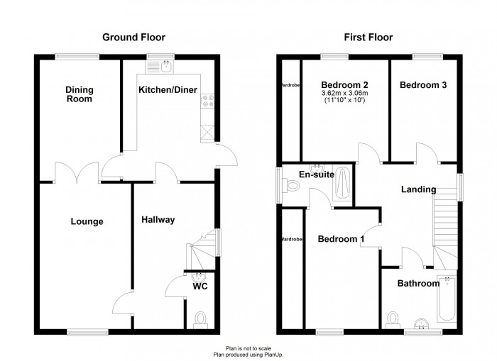 Floorplan for Springfield Rise, Treharris, CF46 5RD