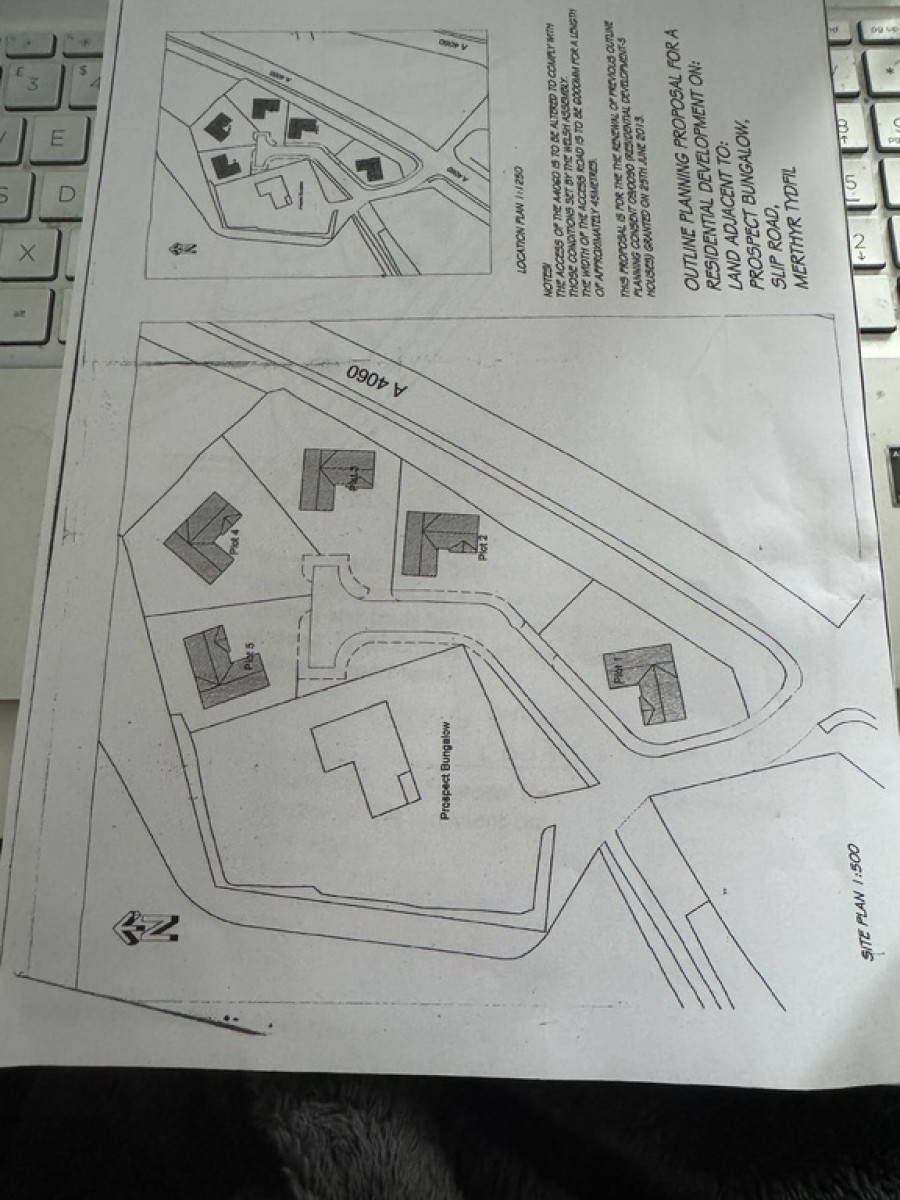 Images for Land with outline planning adj  to Prospect Bungalow, Cwm Blacks, Merthyr Tydfil