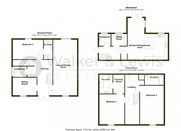 Floorplan for Maes Yr Orsaf, Station Approach, Dowlais, Merthyr Tydfil, CF48 3PY