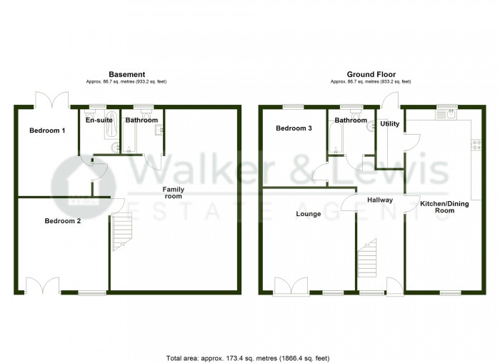 Floorplan for Redwood House, Goshen Street, Rhymney, Np22 5NE