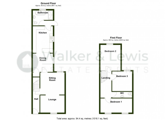 Floorplan for Williams Place,, Merthyr Tydfil, Merthyr Tydfil, CF47 9YH