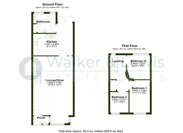 Floorplan for Partridge Road, Tonypandy