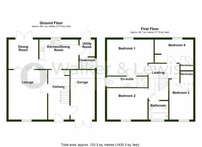 Floorplan for Sweet Water Park, Trefechan, Merthyr Tydfil, CF48 2LF
