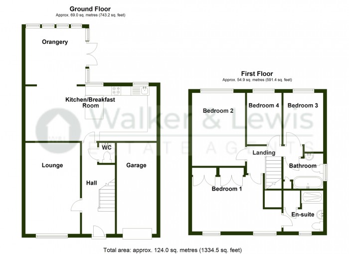 Floorplan for Cedar Close, Merthyr Tydfil, CF47 0LX