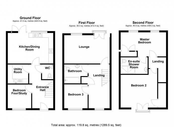 Floorplan for Cyfarthfa Mews, Swansea Road, Clwydyfagwyr, Merthyr Tydfil, Merthyr Tydfil